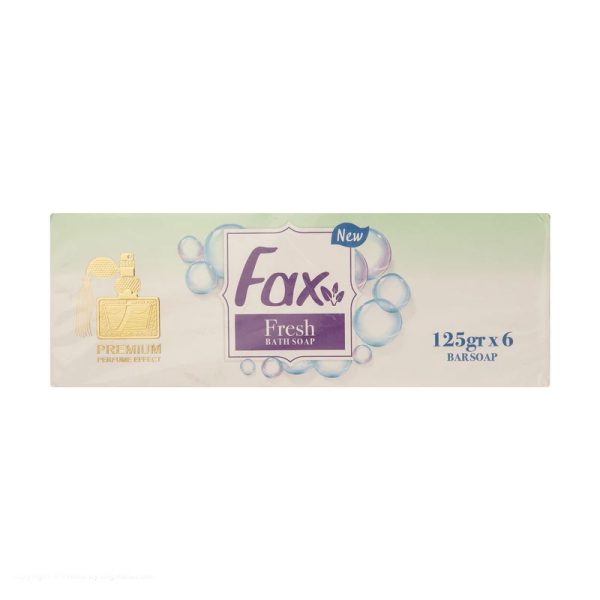 Fax Fresh Perfume Bath Soap 6 Pack 3