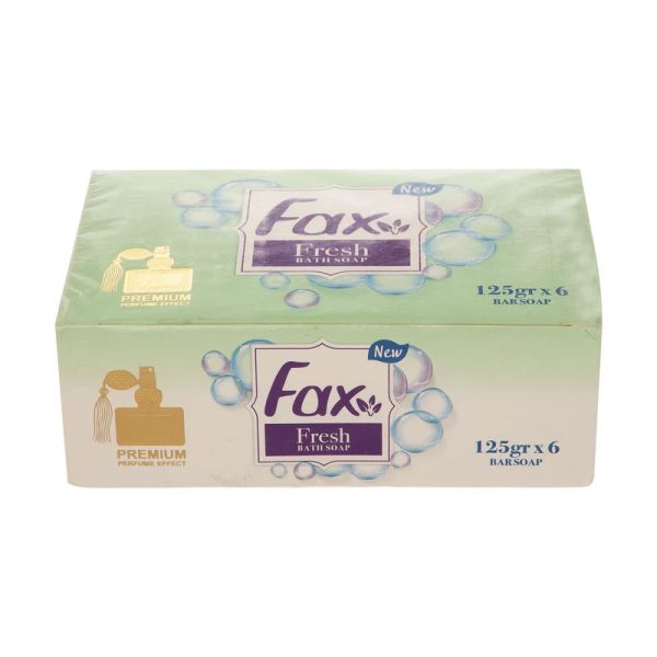 Fax Fresh Perfume Bath Soap 6 Pack