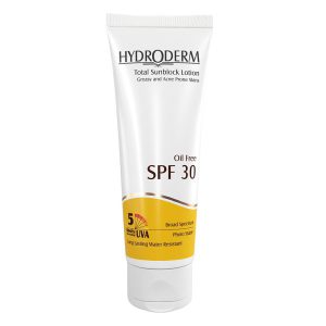 لوسیون ضد آفتاب فاقد چربی SPF30 حجم 75ml هیدرودرم